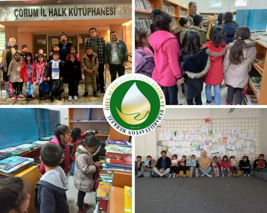 Altın Damla Kütüphaneler Haftası