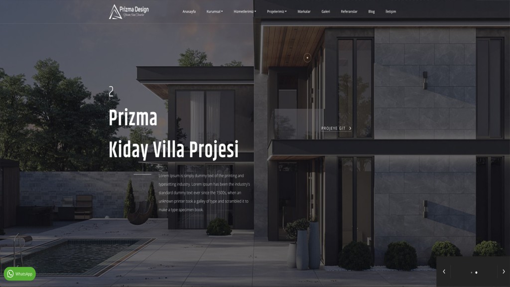 Prizma Design - Kurumsal Web Sayfası